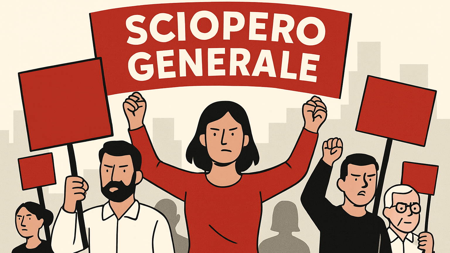 Sciopero generale 12 dicembre