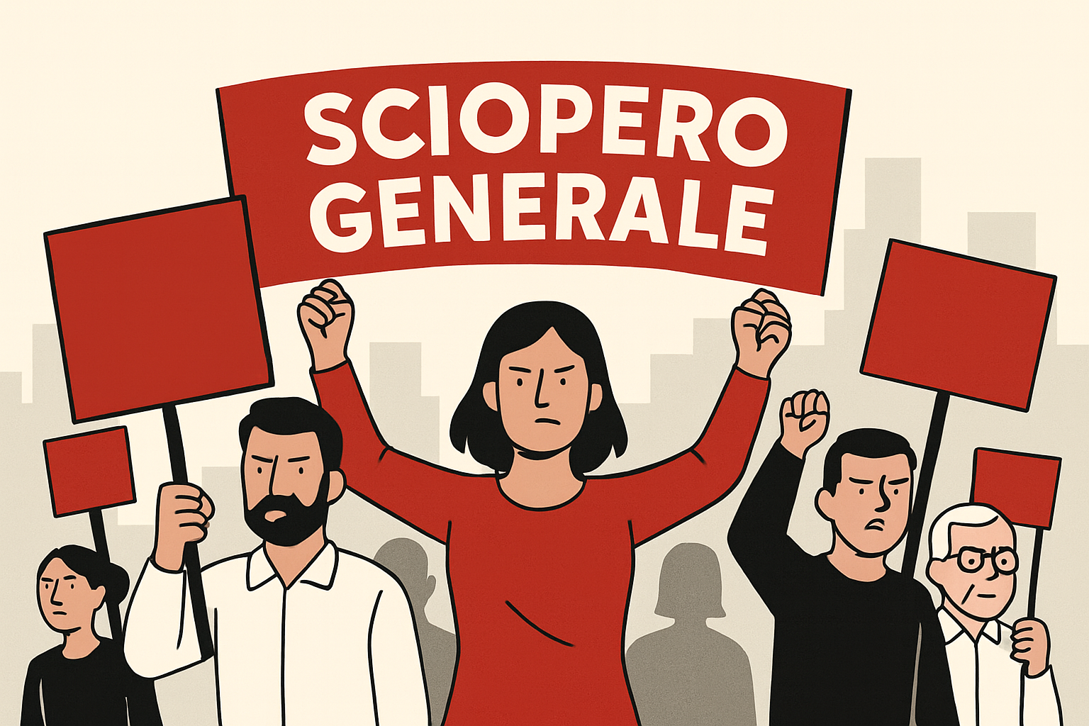 Sciopero generale 12 dicembre
