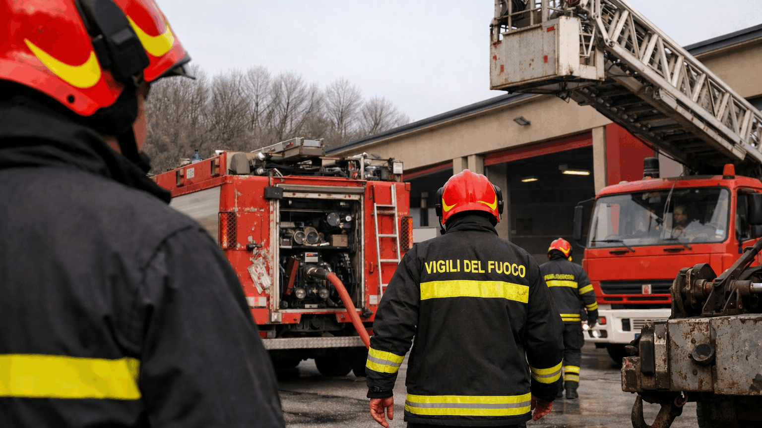 vigili del fuoco reggio